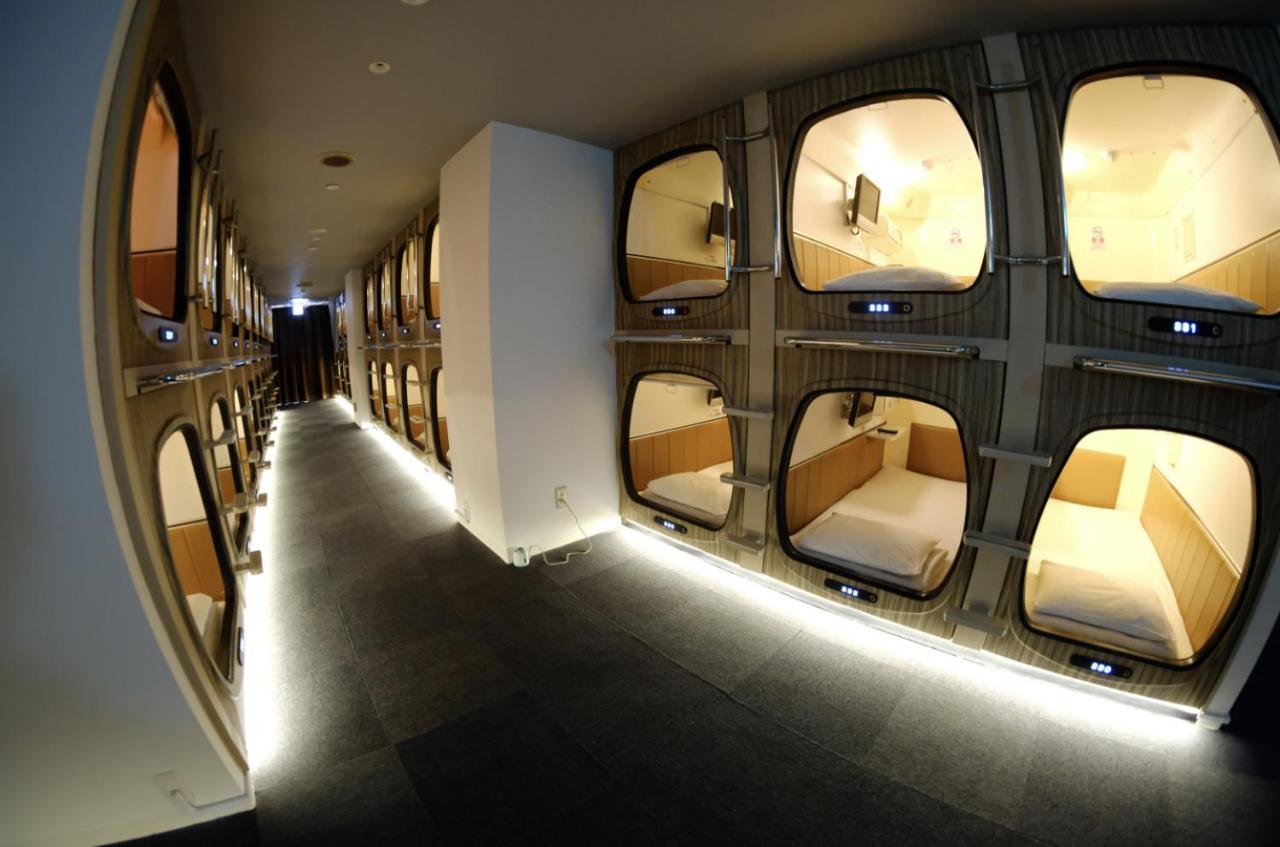 Capsule And Sauna New Japan Ex Hiroshima Luaran gambar